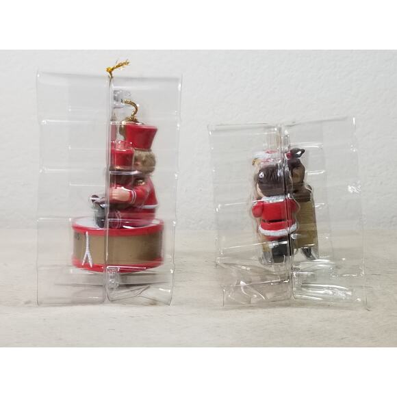 Campbell Christmas Figurine Tree Ornament 1996  1997 100th Birthday New x2 Vtg - Picture 6 of 12